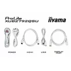 IIYAMA Monitor 27 cali ProLite XUB2792QSU-W6 IPS,QHD,HAS(150mm),100Hz,4xUSB3.2,SLIM