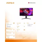 LG Electronics Monitor gamingowy 27GR75Q-B 27 cali IPS UltraGear QHD 165Hz 1ms