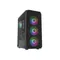 Obudowa Fury Shobo SH4F RGB Midi Tower z oknem Czarna