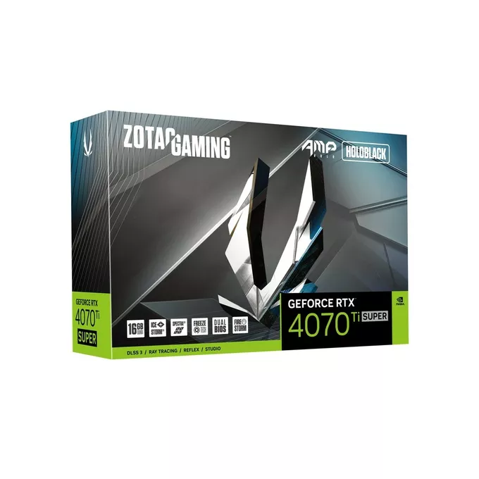 ZOTAC Karta graficzna GeForce RTX 4070 Ti SUPER AMP HOLO 16GB GDDR6X 256bit