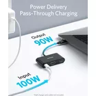 Anker USB-C Hub 3w1 4K HDMI szary