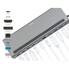 Hama Stacja dokująca USB C 10 portów