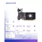 AFOX Karta graficzna Geforce GT 240 1GB DDR3 128BIT DVI HDMI VGA LP Fan V2