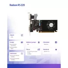 AFOX Karta graficzna Radeon R5 220 1GB DDR3 64Bit DVI HDMI VGA LP