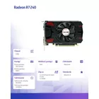 AFOX Karta graficzna Radeon R7 240 4GB DDR3 128Bit DVI HDMI VGA ATX Single Fan