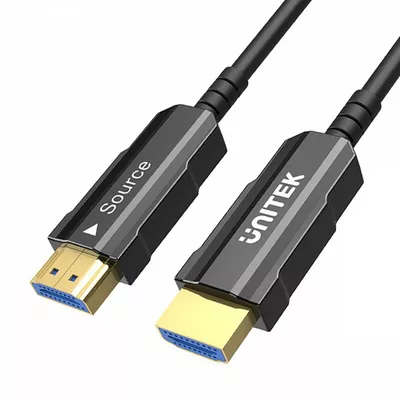 Unitek Kabel Optyczny HDMI 2.0 10m 4K60Hz C11072BK-10M