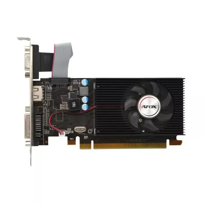 AFOX Karta graficzna - Radeon R5 230 2GB DDR3 64Bit DVI HDMI VGA LP Single Fan V5