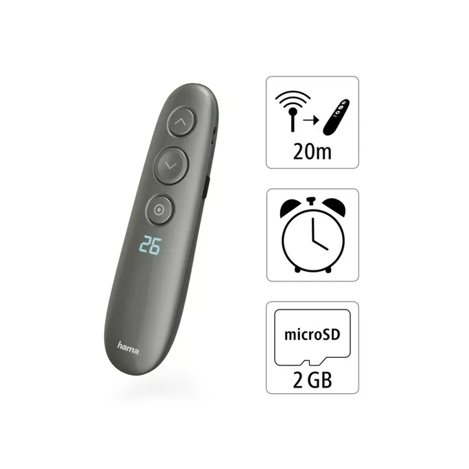 Hama Wskaźnik cyfrowo-laserowy Spot-pointer