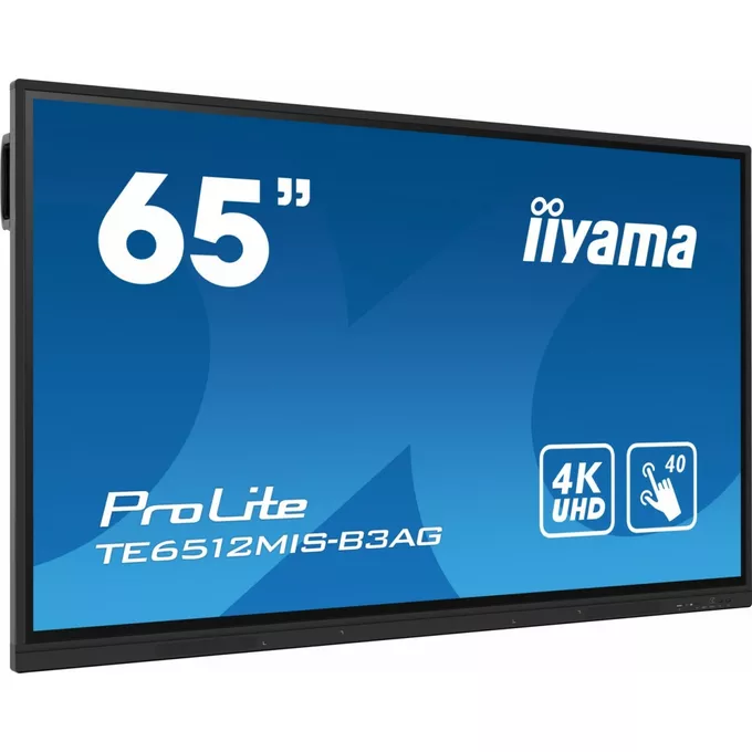 IIYAMA Monitor 65 cali ProLite TE6512MIS-B3 AG,40pkt,IPS,4K,24/7