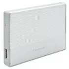 Qoltec Obudowa | Kieszeń na dysk SSD HDD 2.5 cala| SATA | USB 3.0 | Super  speed 5Gb/s | 2TB | Srebrna