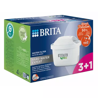 Brita Wkład wymienny Maxtra PRO Hard Water Expert 3+1 sztuka