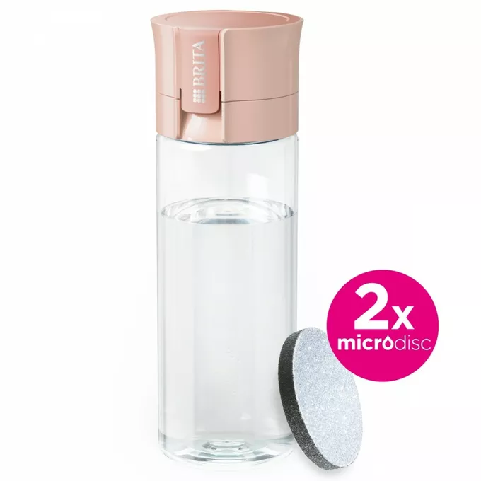 Brita Butelka filtrująca Vital + 2 MicroDisc morelowa