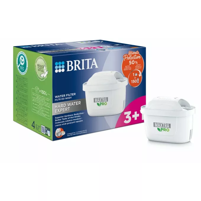 Brita Wkład wymienny Maxtra PRO Hard Water Expert 3+1 sztuka