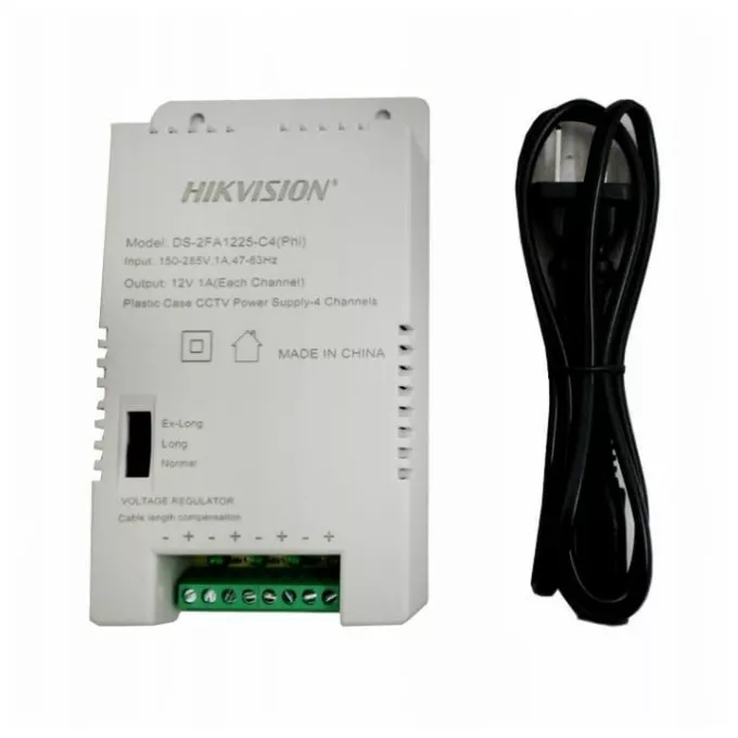 Hikvision Zasilacz 12V/1A DS-2FA1225-C4