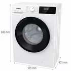 Gorenje Pralka W1NHPI60SCS/PL