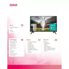 Hisense Telewizor LED 32 cale 32A4K