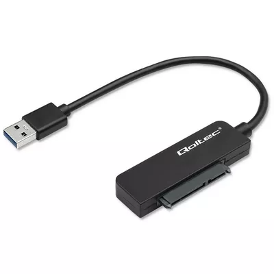 Qoltec Adapter SATA | Przejściówka na dysk SSD HDD 2.5&quot; | USB 3.0 | Super speed 5Gb/s | 2TB