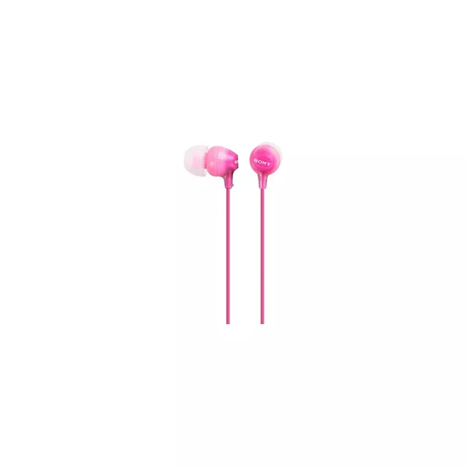 Sony Słuchawki handsfree, mikrofon MDR-EX15AP Pink
