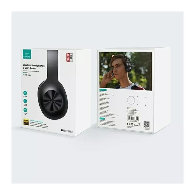 USAMS Słuchawki Bluetooth YX05 E-Join Series TDLYEJ02 twarde etui w    zestawie