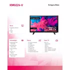 Kruger &amp; Matz Telewizor 24 cale Smart VIDAA DVB-T2