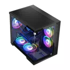 MODECOM Obudowa komputerowa Volcano Panorama APEX ARGB 3F MIDI szara