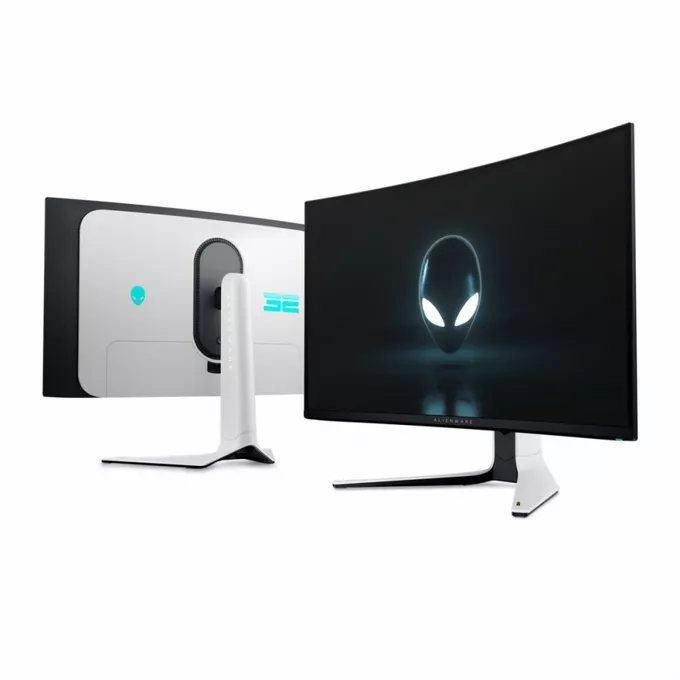 Dell Monitor AW3225QF 31.6 cala Curved NVIDIA G-Sync Compatible 240Hz OLED  4K (3840x2160)/16:9/2xHDMI/5xUSB 3.2/3Y AES&amp;PPE