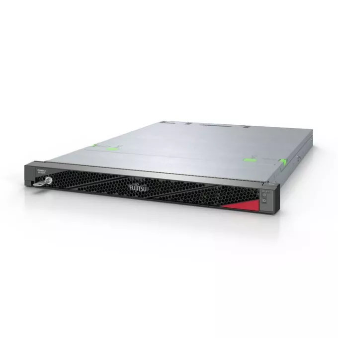 Fujitsu Serwer RX1330M5/LFF-4 Xeon E-2334 16GB SW-RAID noHDD 2x1Gb 1x500W Titanium TPM iRMC ADV 1YOS VFY:R1335SC091IN