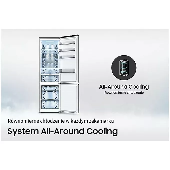 Samsung Chłodziarko-zamrażarka RB38C602DSA