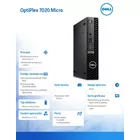 Dell Komputer Optiplex MFF/Core i3-14100T/8GB/256GB SSD/Integrated/WLAN + BT/Kb/Mouse/W11Pro