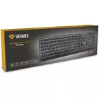 YENKEE Klawiatura bezprzewodowa z podswietleniem LED, akumulator