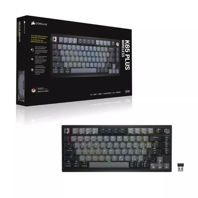 【新品】vaultroom × Corsair K65 PlusWireless CORSAIR K65 PLUS WIRELESS: Wszystko, co musisz wiedzieć