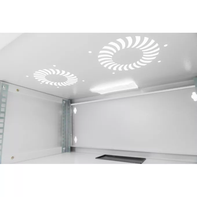 Digitus Szafa sieciowa wisząca 19&quot; 4U, SOHO 241 x 540 x 400 mm, nośność 60kg, drzwi szyba, niezłożona, Szara