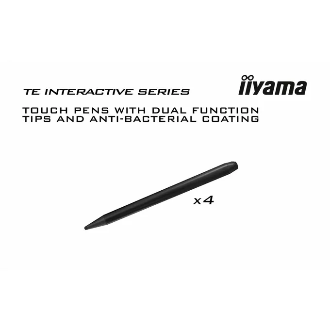 IIYAMA Monitor interaktywny 75 cali TE7514MIS-B2, INFRARED,50pkt,VA,4K,7H,WiFi,MIC,USB ANDROID 13, Google EDLA