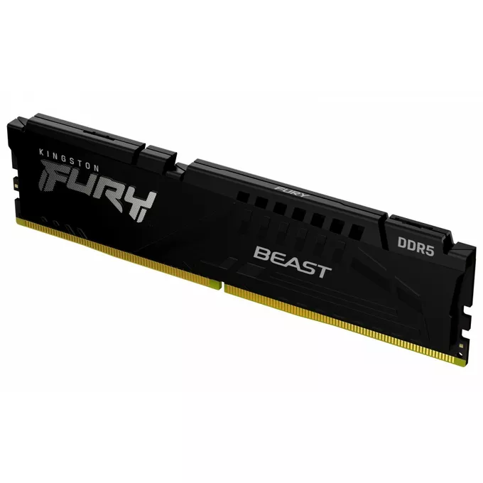 Kingston Pamięć DDR5 Fury Beast 16GB(1*16GB)/6000 CL30 XMP czarna