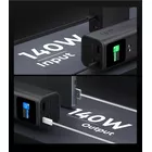 AUKEY Power Bank PB-Y45 Sprint X  | 27600 mAh | 140W | 3xUSB | PD 3.1 | PPS | 28V | Smart Digital Display