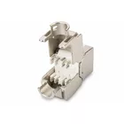 Digitus Moduł (gniazdo) Keystone kat. 5e, RJ45 (8P8C), STP, ekranowany, beznarzędziowy, stalowy, klasa D