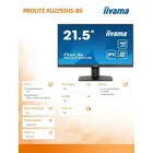 IIYAMA Monitor 21,5 cala XU2293HS-B6 IPS/HDMI/DP/SLIM/2x1W