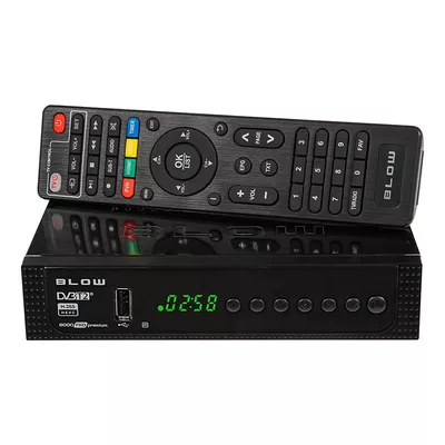 BLOW Dekoder tuner DVB-T2 8000FHD Premium