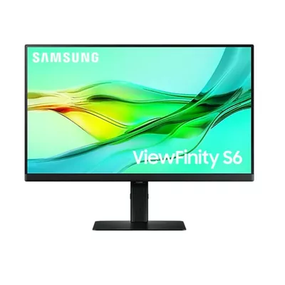 Samsung Monitor 24 cale ViewFinity S60UD IPS 2560x1440 WQHD 16:9 1xHDMI 2xDP(In+Out) 1xUSB-C 90W 3xUSB 3.0 LAN KVM 5ms PinP/PbyP 100Hz HAS+PIV płaski 3YOn-Sit