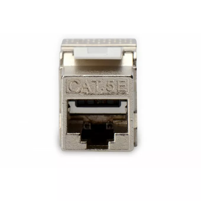 Digitus Moduł (gniazdo) Keystone kat. 5e, RJ45 (8P8C), STP, ekranowany, beznarzędziowy, stalowy, klasa D