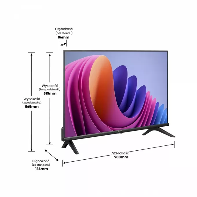 Hisense Telewizor LED 40 cali 40A4N