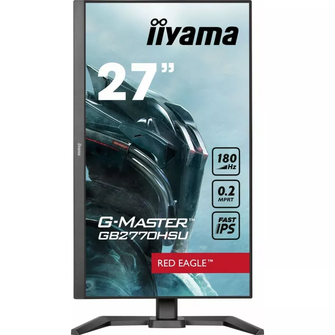 IIYAMA Monitor 27 cali GB2770HSU-B6 0.2ms,IPS,DP,HDMI,180Hz