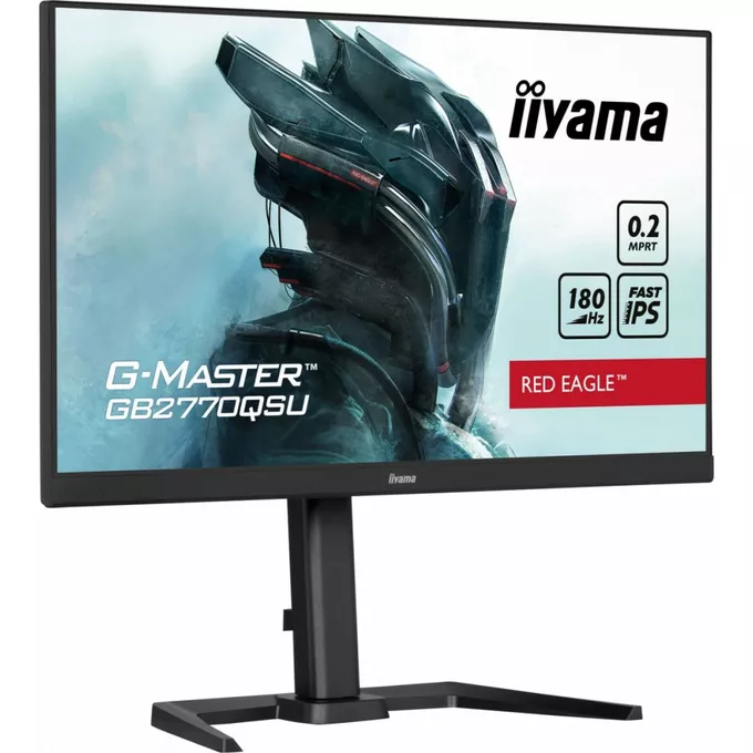 IIYAMA Monitor 27 cali GB2770QSU-B6 0.2ms,IPS,DP,HDMI,180Hz