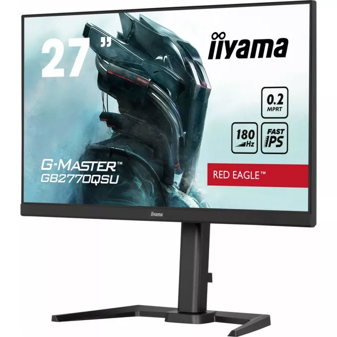 IIYAMA Monitor 27 cali GB2770QSU-B6 0.2ms,IPS,DP,HDMI,180Hz