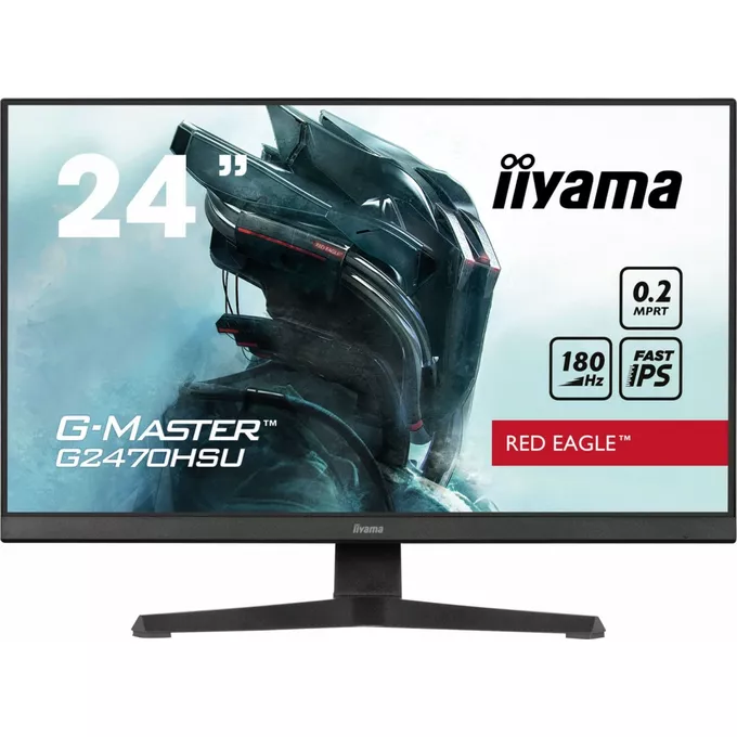 IIYAMA Monitor G-Master 23.8 cala G2470HSU-B6 0.2ms,IPS,DP,HDMI,180Hz