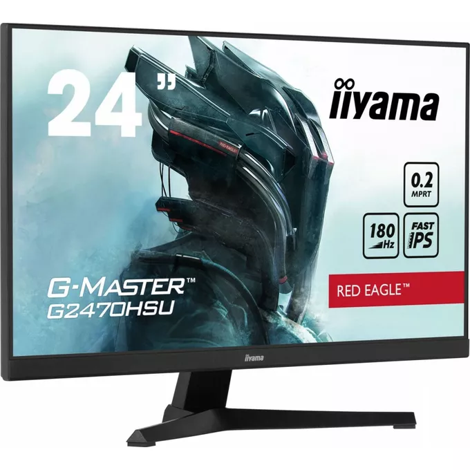 IIYAMA Monitor G-Master 23.8 cala G2470HSU-B6 0.2ms,IPS,DP,HDMI,180Hz