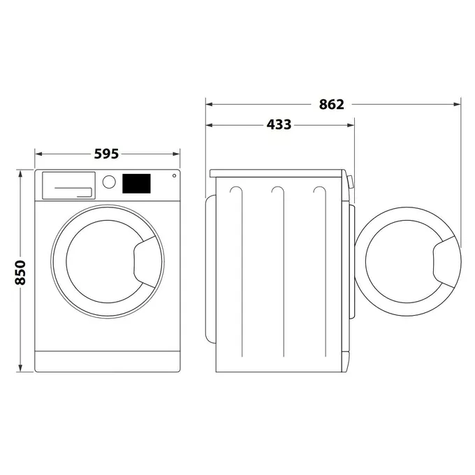 Indesit Pralka MTWSA61294WPL