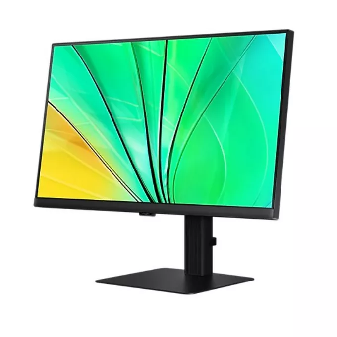 Samsung Monitor 24 cale ViewFinity S60D IPS 2560x1440 WQHD 16:9 1xHDMI 1xDP 3xUSB 3.0 5ms PinP/PbyP 100Hz HAS+PIV płaski 3YOn-Site