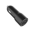Gembird Ładowarka samochodowa 2xUSB-C PD 40W czarna