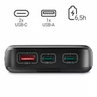 Hama Power pack PD 10000 mAh Antracyt